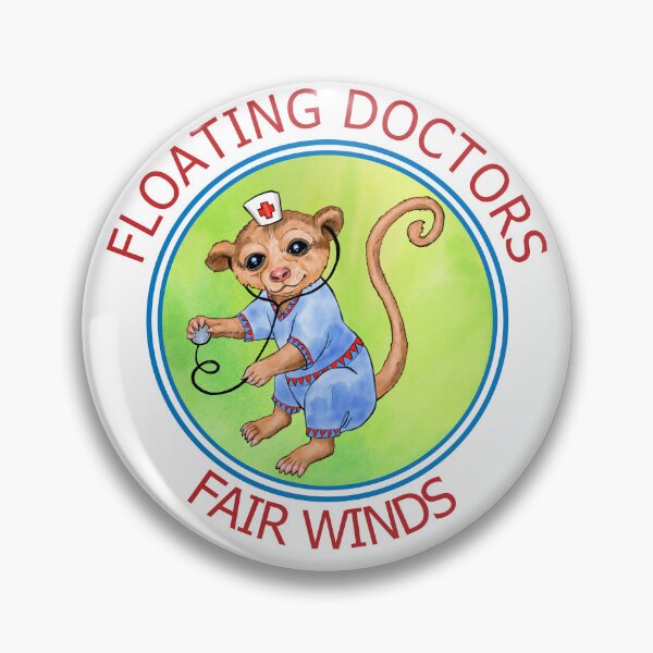 Item preview, Floating Doctors Dr Kinkajou Blue Circle Collection designed and sold by Floating Doctors.