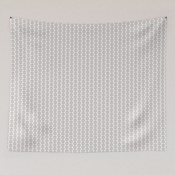 Item preview, Number Fifty Two (52) in Beige Circle designed and sold by Ching Teoh.