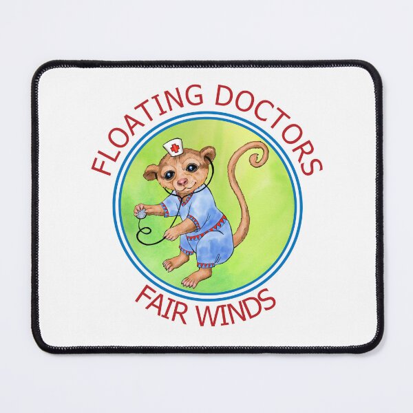 Item preview, Floating Doctors Dr Kinkajou Blue Circle Collection designed and sold by Floating Doctors.