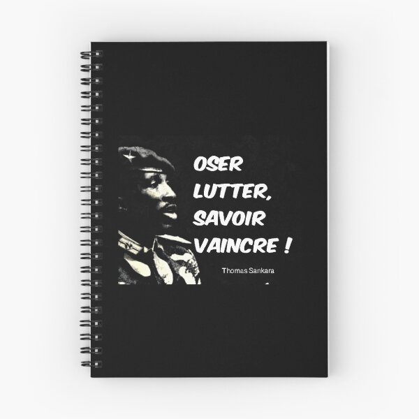 Item preview, Thomas Sankara Citation "Oser lutter, savoir vaincre" designed and sold by Tony Cisse.
