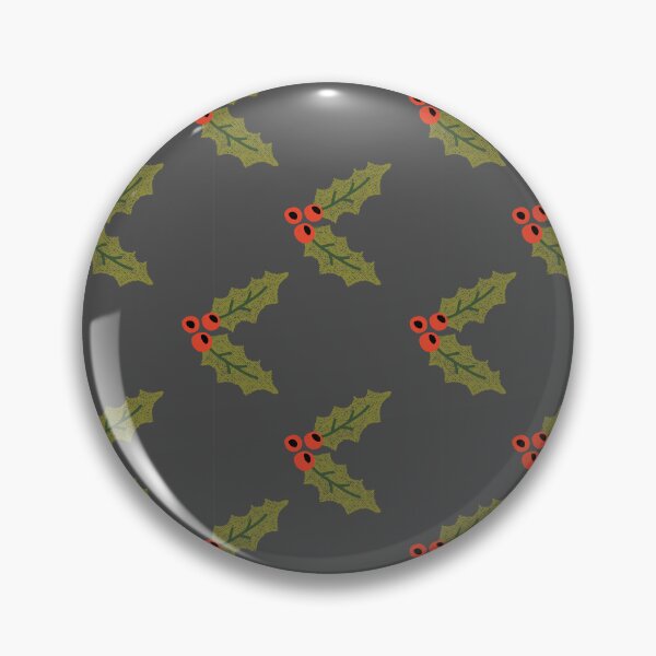 Item preview, Holly and Berries Christmas Pattern designed and sold by SamuraiKate.