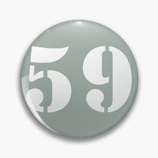 Item preview, Number Fifty Nine (59) in Green Circle designed and sold by Ching Teoh.