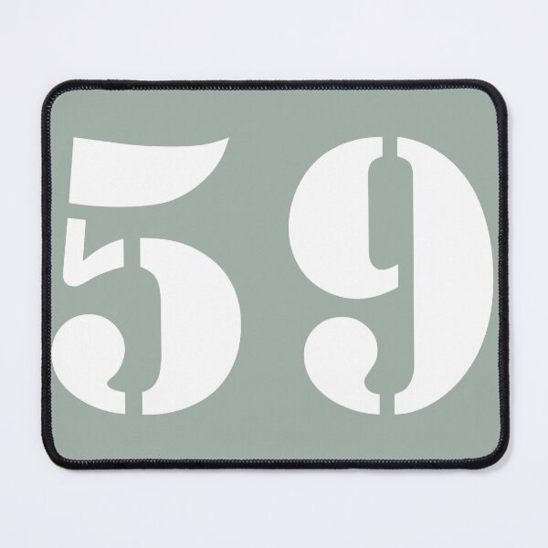 Item preview, Number Fifty Nine (59) in Green Circle designed and sold by Ching Teoh.