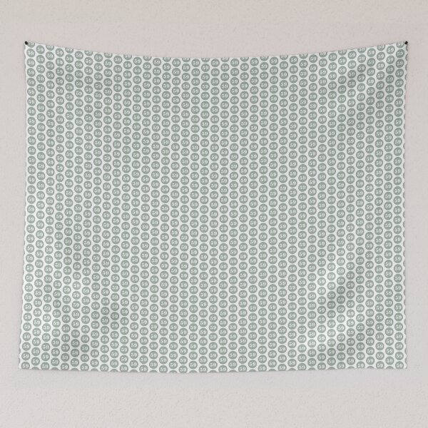 Item preview, Number Fifty Nine (59) in Green Circle designed and sold by Ching Teoh.