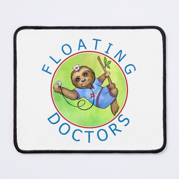 Item preview, Floating Doctors Dr.Sloth Red Circle Collection designed and sold by Floating Doctors.