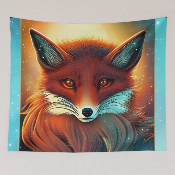 Item preview, The Wisest Fox in the Cosmos designed and sold by SquidlyCo.