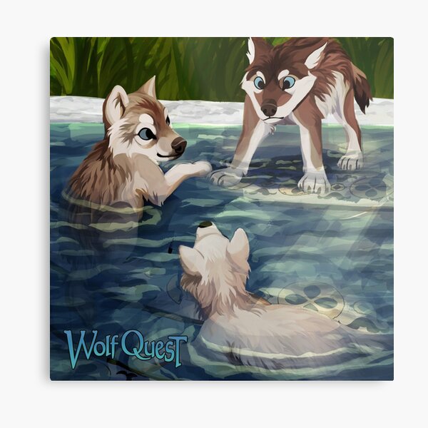 Item preview, WolfQuest Splish Splash designed and sold by WolfQuest.