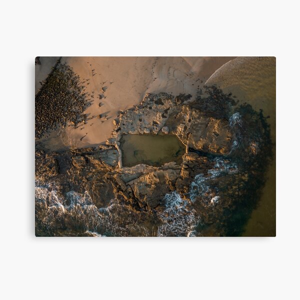 Cape Paterson Rockpool at Sunset Canvas Print
