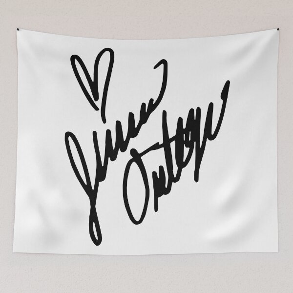 Item preview, Jenna Ortega Autograph (black) designed and sold by sarascoprox.