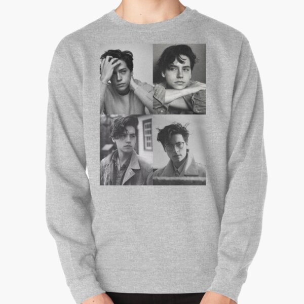 Cole Sprouse Collage B & W Sweatshirt épais
