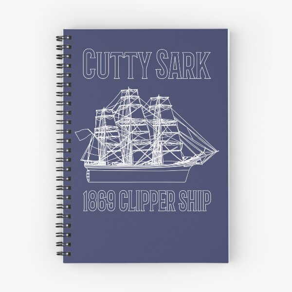 Item preview, Cutty Sark British 1869 Clipper Sailing Ship Blueprint Diagram Gift designed and sold by Maljonic.