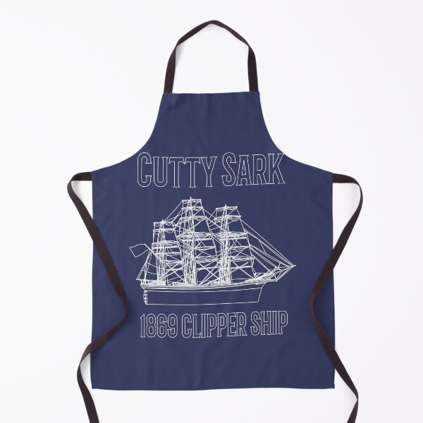 Item preview, Cutty Sark British 1869 Clipper Sailing Ship Blueprint Diagram Gift designed and sold by Maljonic.