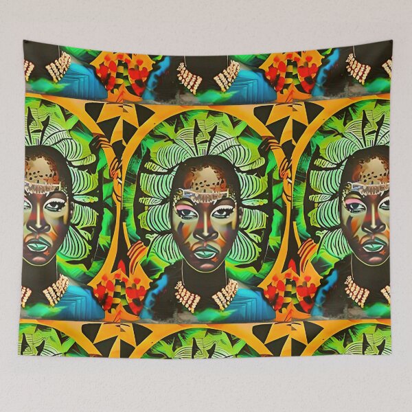 Item preview,  Black Woman Earth Aura designed and sold by LoveLightGifts.