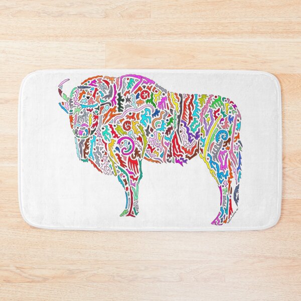 Item preview, Bison (multicolor) designed and sold by aureliart66.
