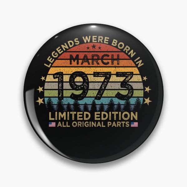 Item preview, Legends Were Born In March 1973 Limited Edition Patriotic designed and sold by cssdru.