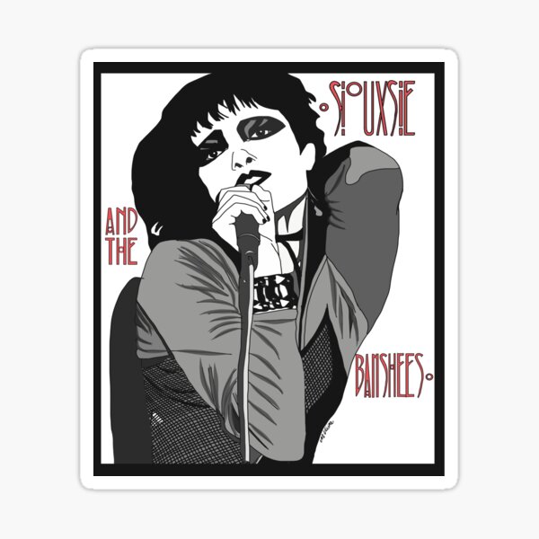 Siouxsie The Banshees Art Sticker For Sale By Gigivieira Redbubble