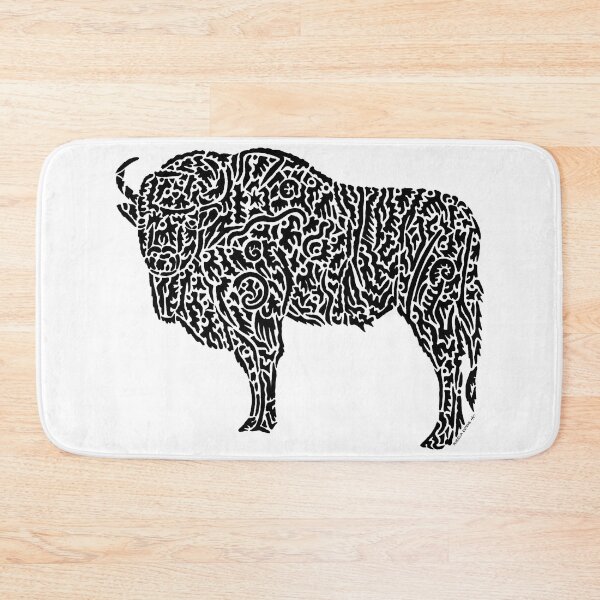 Item preview,  Bison (black) designed and sold by aureliart66.