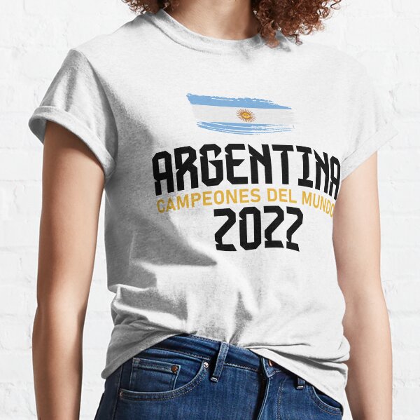 Outerstuff 2022 World Cup Argentina White T-Shirt - Women's - XL