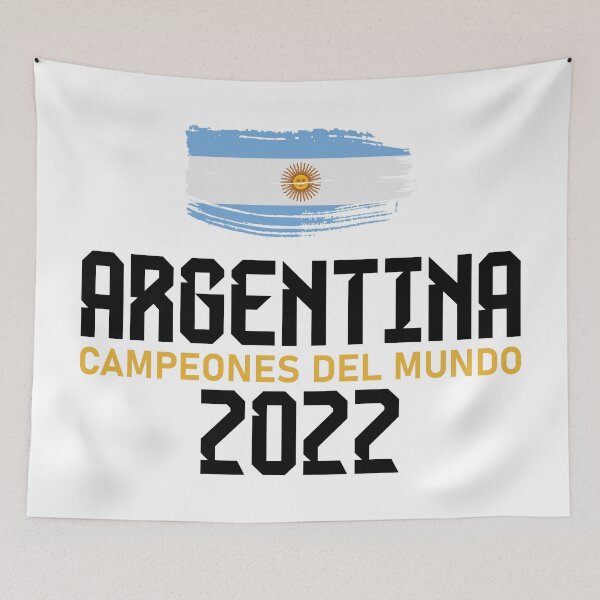 Item preview, Campeones del Mundo World Cup 2022 -  Argentina Mundial de Qatar 2022 Argentina World cup 2022  designed and sold by TRUE-FANS.