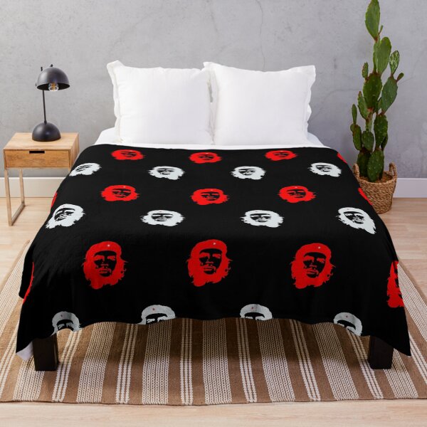 Item preview, Che Guevara pattern white & Red retro 60s rebel designed and sold by ModSupporters.