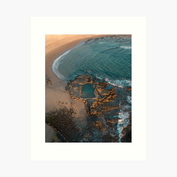 Cape Paterson Rockpool at Sunset #2 Art Print