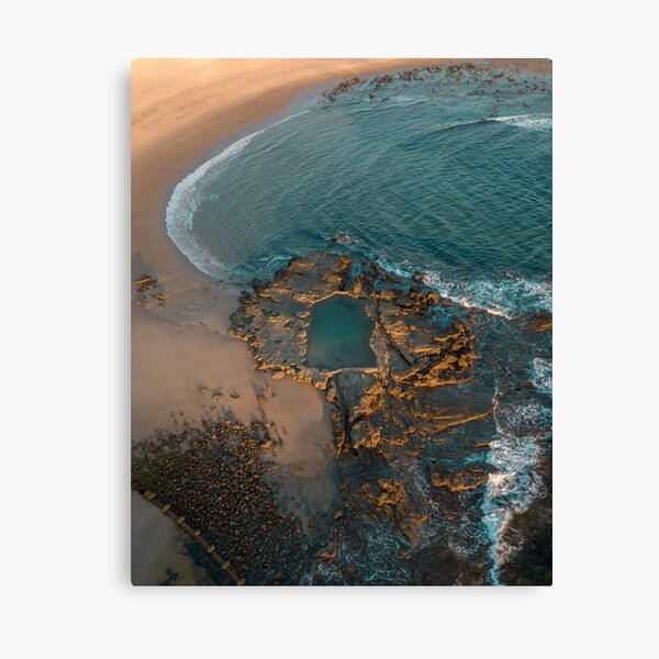 Cape Paterson Rockpool at Sunset #2 Canvas Print
