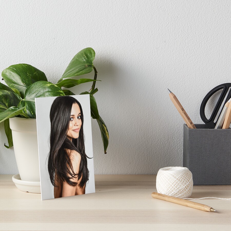"Jenna Ortega" Art Board Print for Sale by BabanoBabano Redbubble