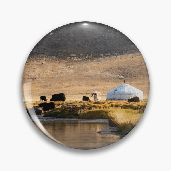 Item preview, Mongolian Ger in the afternoon sun designed and sold by NicBucci.