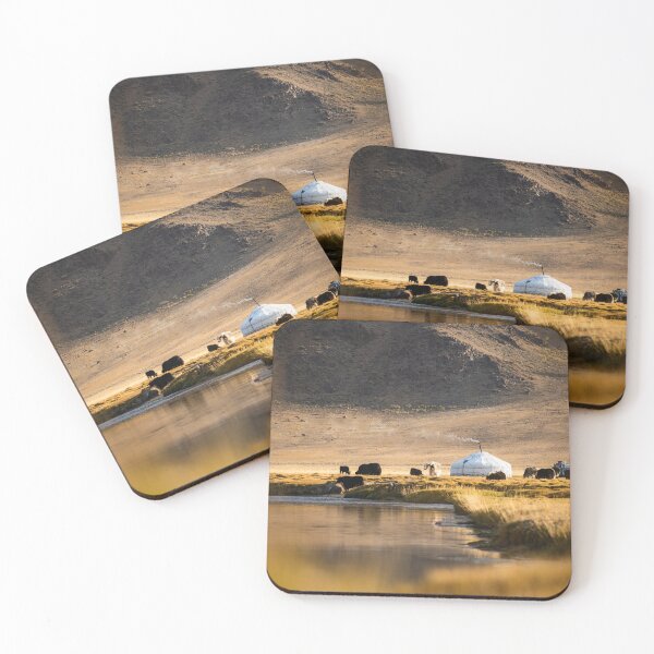 Item preview, Mongolian Ger in the afternoon sun designed and sold by NicBucci.
