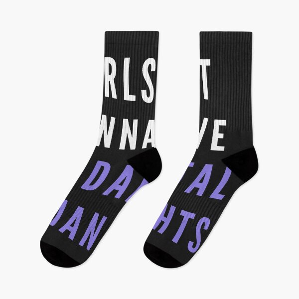 Item preview, Girs just wanna have fundamental rights (Purple) designed and sold by musicora.
