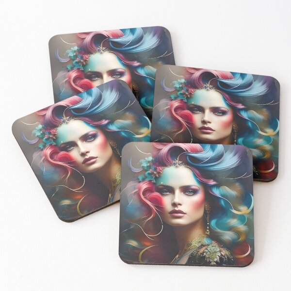 Item preview, Riotous rainbow goddess designed and sold by RiaKarma.