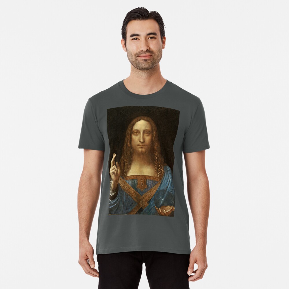 salvator mundi t shirt