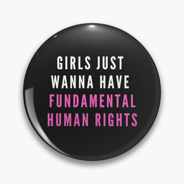 Item preview, Girs just wanna have fundamental rights (Pink) designed and sold by musicora.