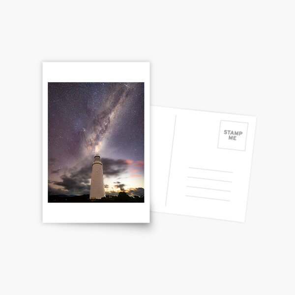 Item preview, Bruny Island Lighthouse under the milky way, Tasmania designed and sold by NicBucci.