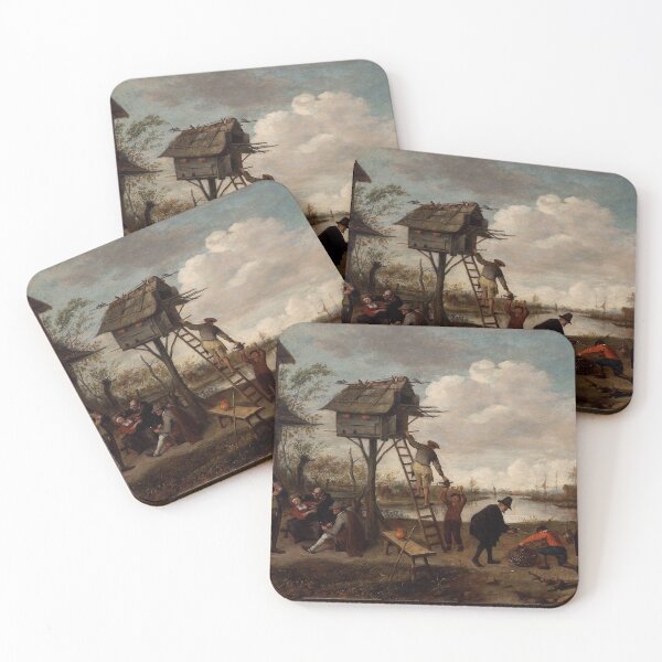 Item preview, The Dovecote (Jan Steen) designed and sold by ArtHistorical.