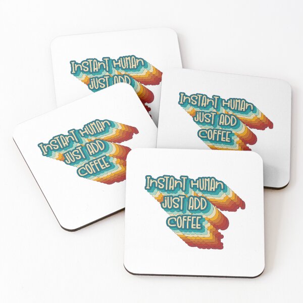 Item preview, Instant human just add coffee designed and sold by TheSimpleSloth.