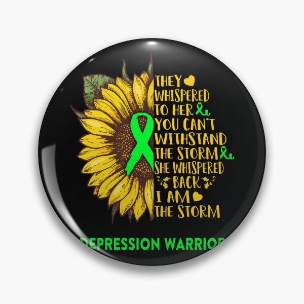 Item preview, Depression Warrior - I AM THE STORM  designed and sold by EdithShop59.
