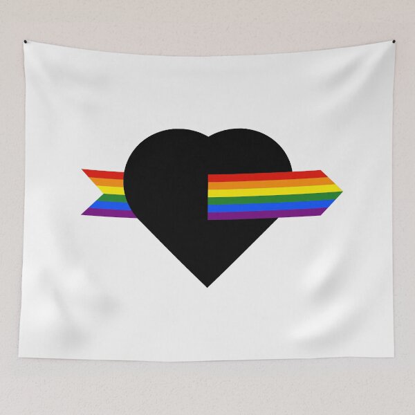 Item preview, lgbtqiblm heart designed and sold by MikeTheGinger94.