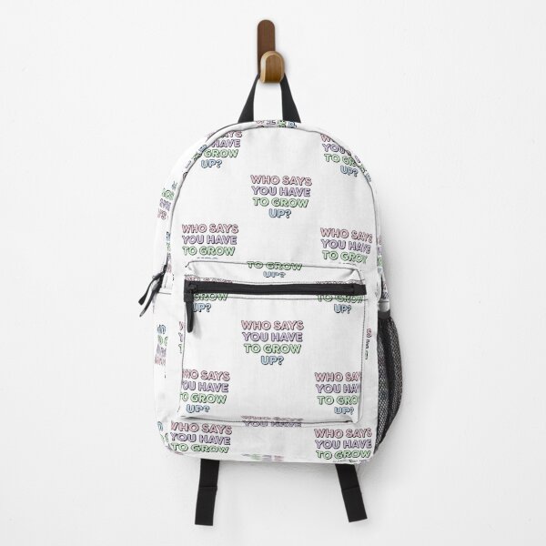 Item preview, Who says you have to grow up - pastel typography designed and sold by Rae & Nova.