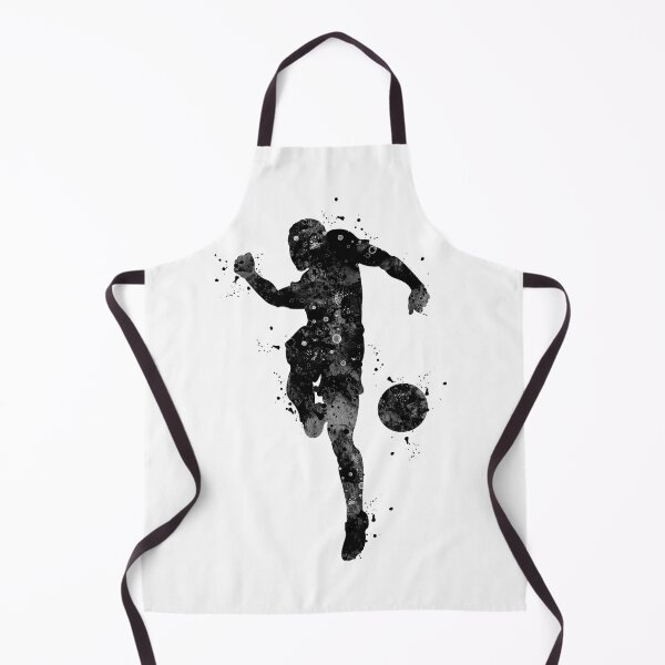 Item preview, Soccer Boy Player Black and White designed and sold by LotusGifts.