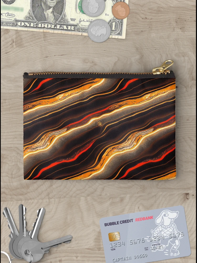Thumbnail 3 of 4, Zipper Pouch, Color Combination Pattern designed and sold by BuraxisDesigns.