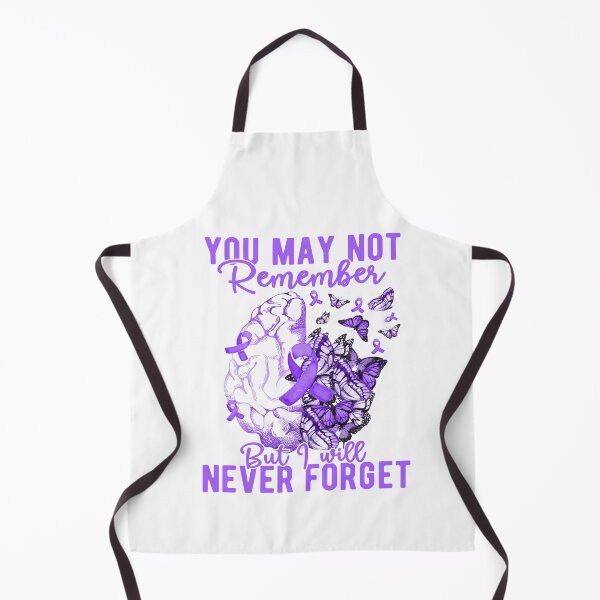 Item preview, Alzheimer's, Dementia Awareness And Supporters Gift Purple Brain Ribbons designed and sold by josima.