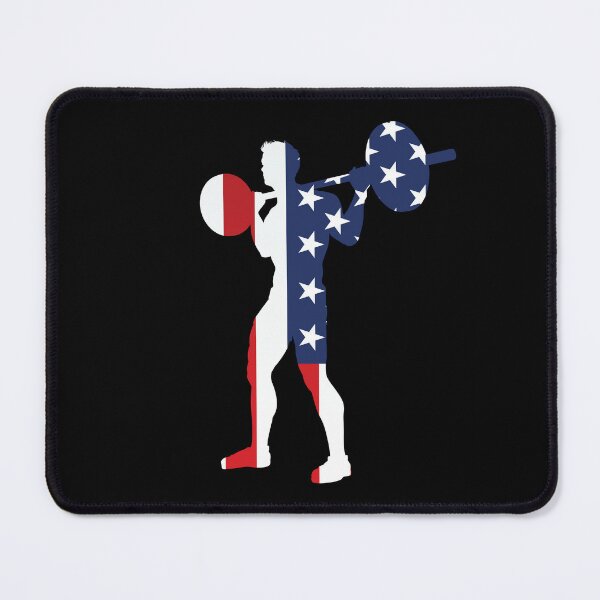 Item preview, USA Weightlifter - Bodybuilder - Funny Gym Quote designed and sold by ImagesDesigns.