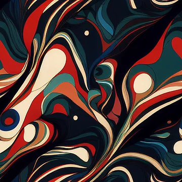 Artwork thumbnail, Color Combination Pattern by BuraxisDesigns