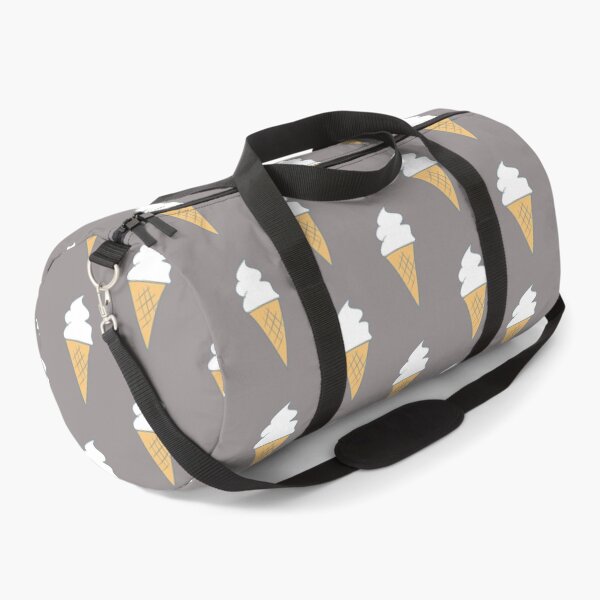 Item preview, Soft-Serve Cartoon Style Vanilla 99 Ice Cream Gray designed and sold by Karen Ekdahl.