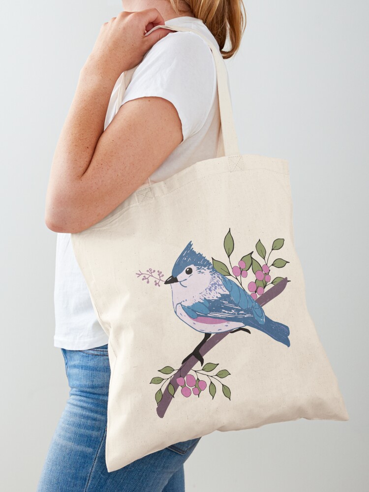 Tufted tweets quilt tote bag | matching bag for my tufted tw… | Flickr