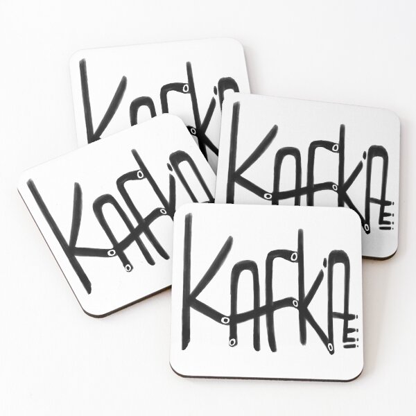 Item preview, Kafka, German writer Franz Kafka designed and sold by badlydrawnbabe.