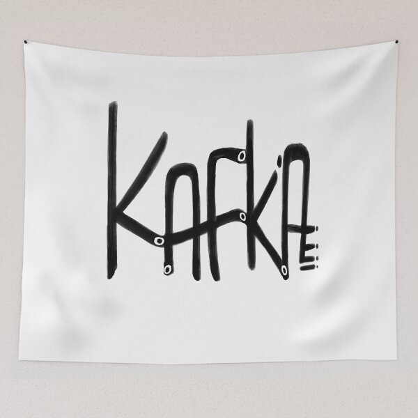 Item preview, Kafka, German writer Franz Kafka designed and sold by badlydrawnbabe.