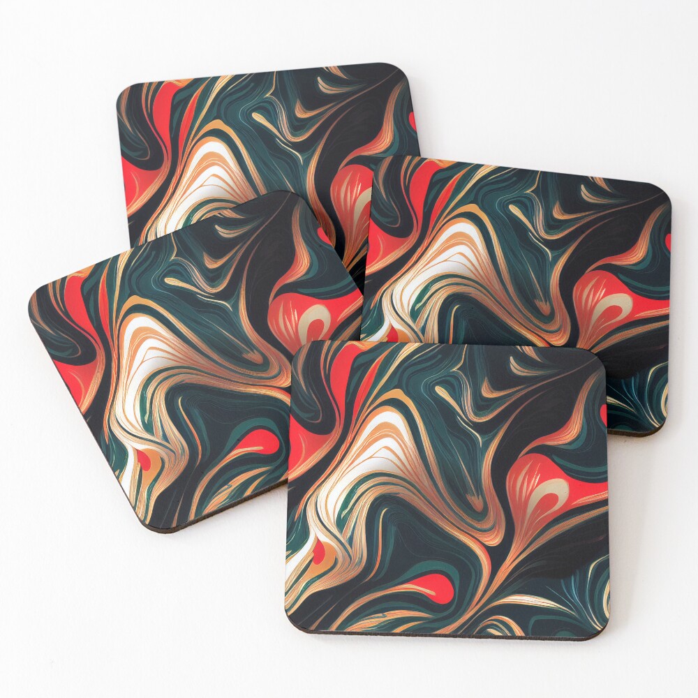 Item preview, Coasters (Set of 4) designed and sold by BuraxisDesigns.