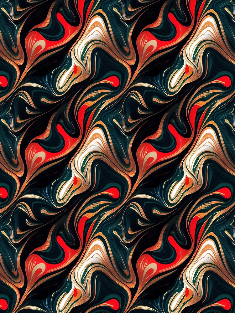 Thumbnail 3 of 3, Scarf, Color Combination Pattern designed and sold by BuraxisDesigns.